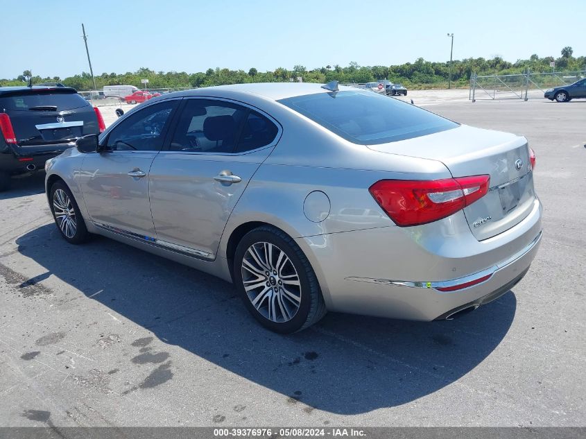 KNALN4D75E5156460 | 2014 KIA CADENZA