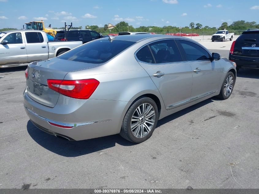 KNALN4D75E5156460 | 2014 KIA CADENZA