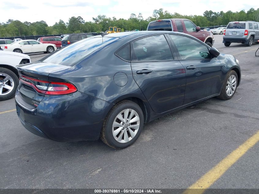 2014 Dodge Dart Aero VIN: 1C3CDFDH6ED678115 Lot: 39376981