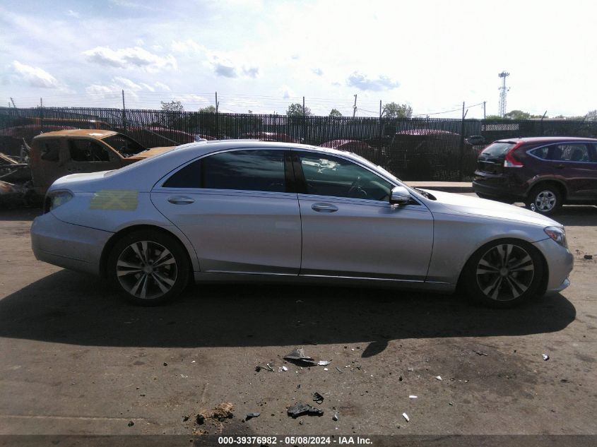 2015 Mercedes-Benz S 550 4Matic VIN: WDDUG8FB3FA075529 Lot: 39376982