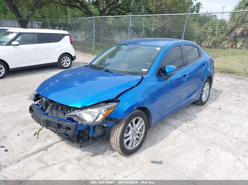 2018 Toyota Yaris Ia VIN: 3MYDLBYV3JY302606 Lot: 39376987