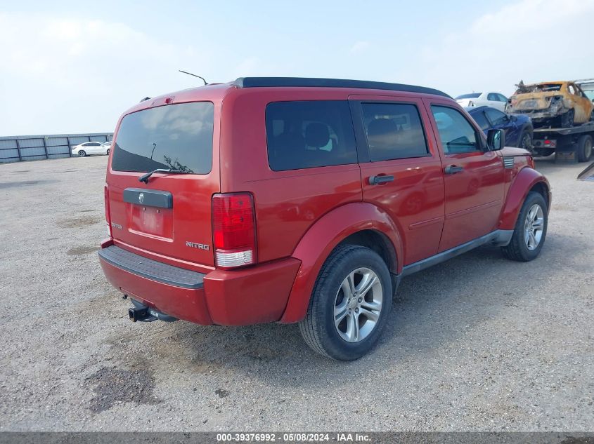 2010 Dodge Nitro Heat VIN: 1D4PT4GK4AW157035 Lot: 39376992