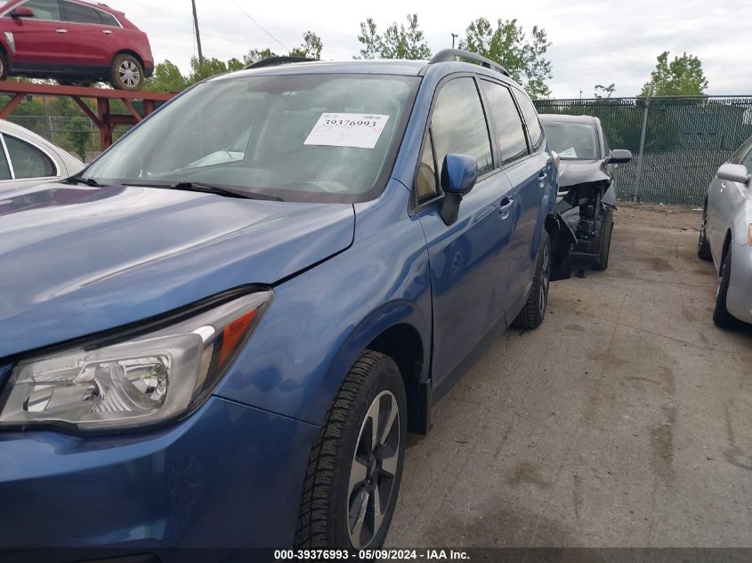 2018 Subaru Forester 2.5I Premium VIN: JF2SJAEC3JH515805 Lot: 39376993