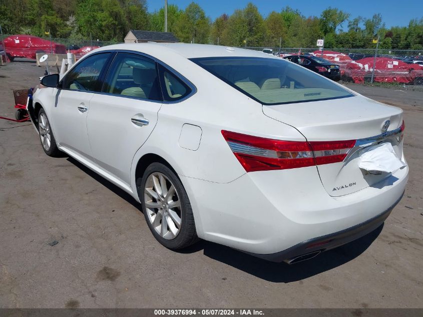 2013 Toyota Avalon Xle Touring VIN: 4T1BK1EB6DU064072 Lot: 39376994