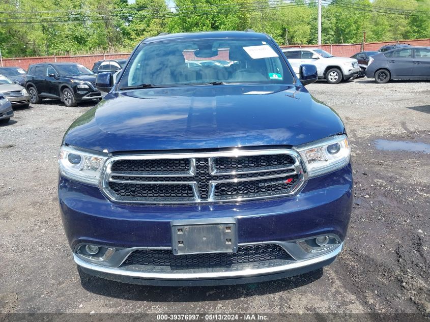 2017 Dodge Durango Sxt Awd VIN: 1C4RDJAGXHC839967 Lot: 39376997