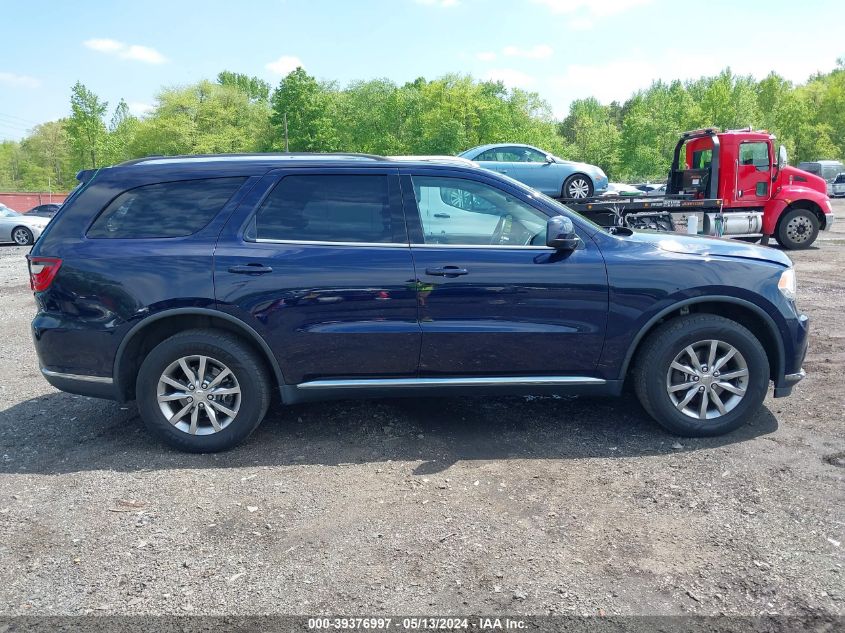 2017 Dodge Durango Sxt Awd VIN: 1C4RDJAGXHC839967 Lot: 39376997