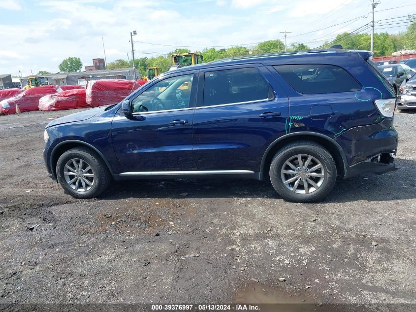 2017 Dodge Durango Sxt Awd VIN: 1C4RDJAGXHC839967 Lot: 39376997