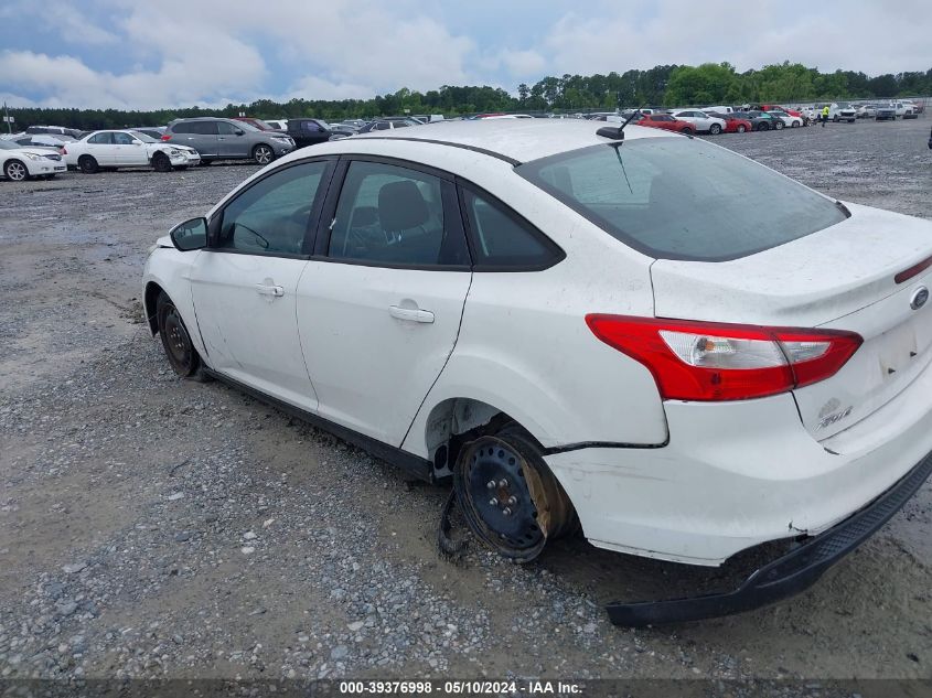 2012 Ford Focus Se VIN: 1FAHP3F25CL348183 Lot: 39376998