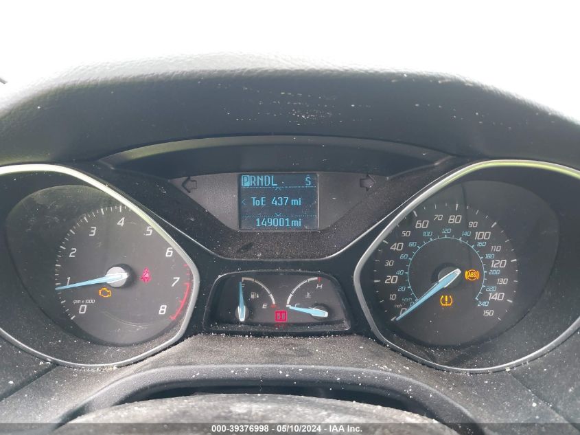 2012 Ford Focus Se VIN: 1FAHP3F25CL348183 Lot: 39376998