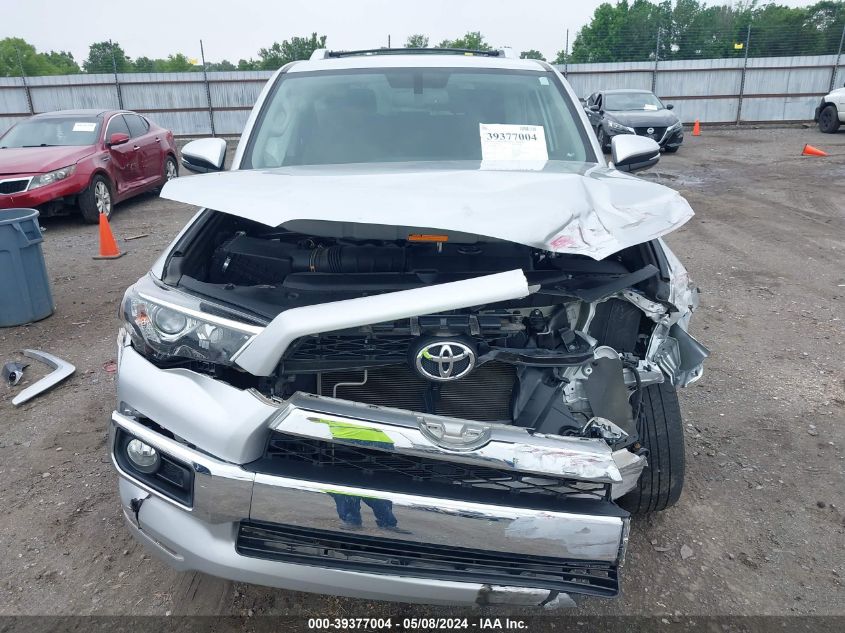 2019 Toyota 4Runner Limited VIN: JTEBU5JR3K5737220 Lot: 39377004