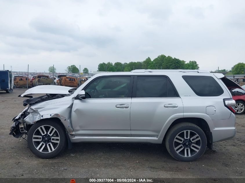 2019 Toyota 4Runner Limited VIN: JTEBU5JR3K5737220 Lot: 39377004