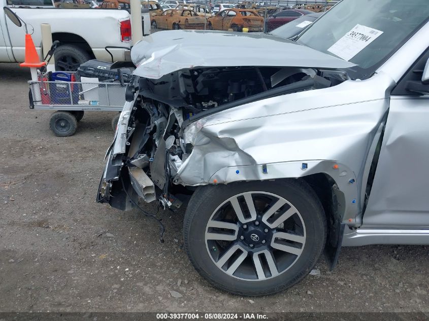 2019 Toyota 4Runner Limited VIN: JTEBU5JR3K5737220 Lot: 39377004