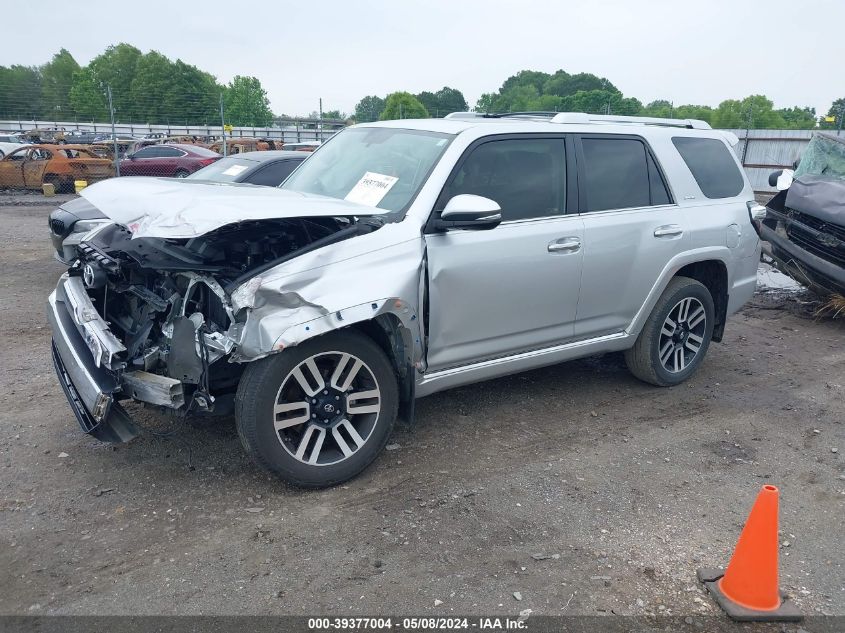 2019 Toyota 4Runner Limited VIN: JTEBU5JR3K5737220 Lot: 39377004