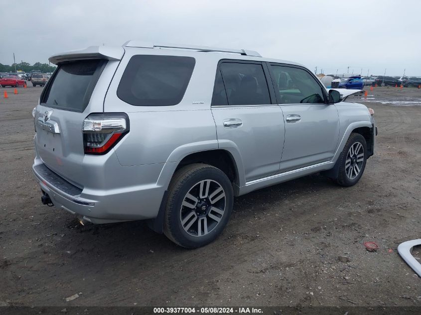 2019 Toyota 4Runner Limited VIN: JTEBU5JR3K5737220 Lot: 39377004