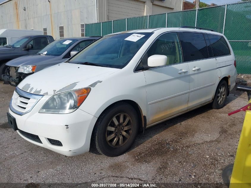 2008 Honda Odyssey Ex-L VIN: 5FNRL38708B096176 Lot: 39377008