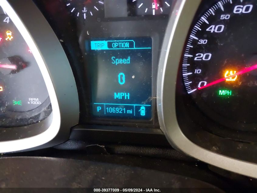 2014 Chevrolet Equinox 1Lt VIN: 2GNALBEK5E6289111 Lot: 39377009