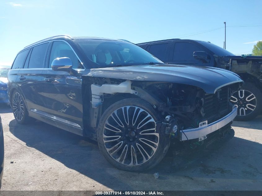 2021 Lincoln Aviator Black Label VIN: 5LM5J9XC5MGL13378 Lot: 39377014