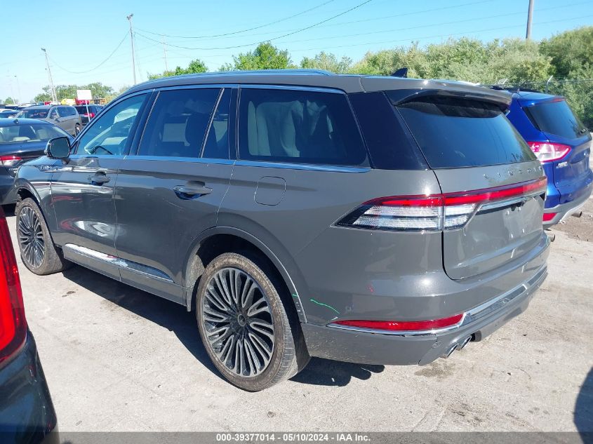 2021 Lincoln Aviator Black Label VIN: 5LM5J9XC5MGL13378 Lot: 39377014