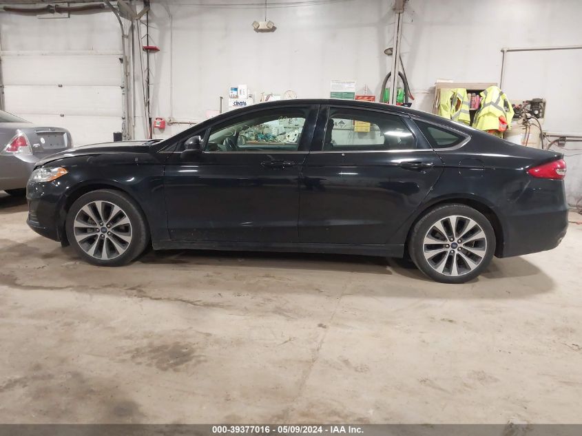 2019 Ford Fusion Se VIN: 3FA6P0T9XKR223994 Lot: 39377016