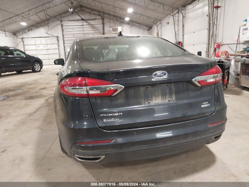 2019 Ford Fusion Se VIN: 3FA6P0T9XKR223994 Lot: 39377016