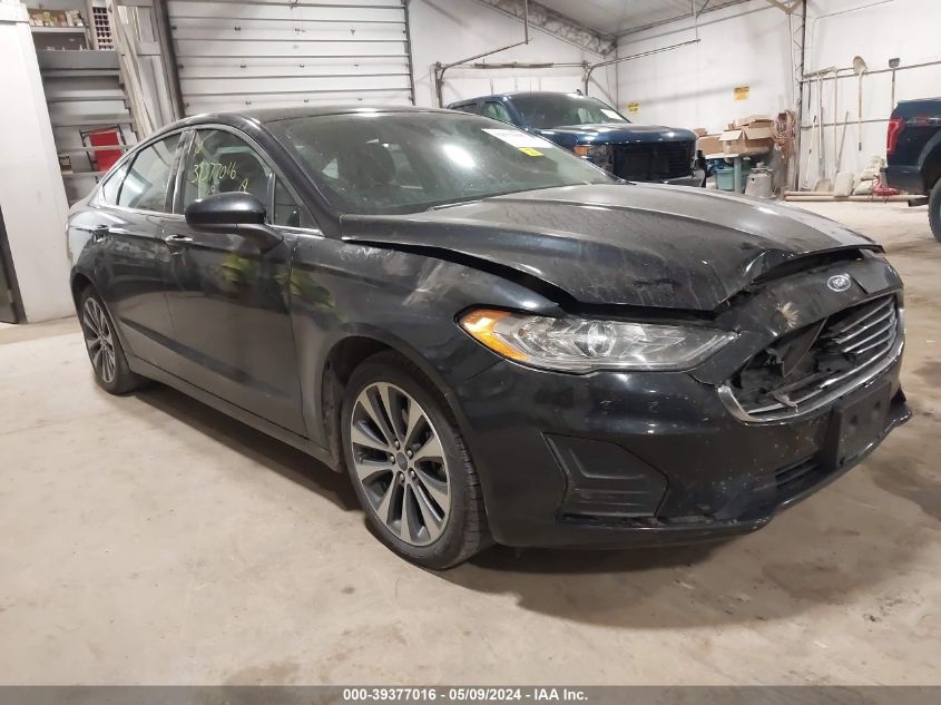 2019 Ford Fusion Se VIN: 3FA6P0T9XKR223994 Lot: 39377016