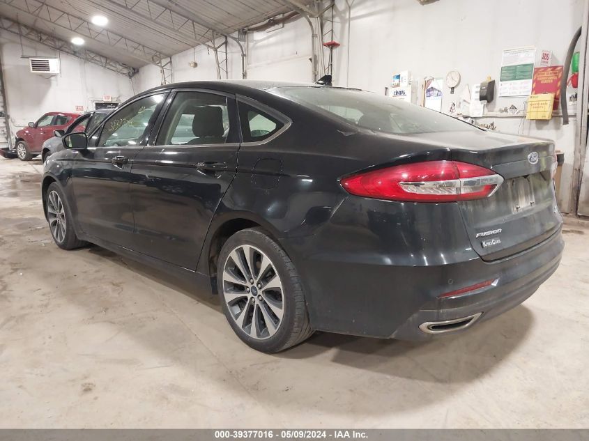 2019 Ford Fusion Se VIN: 3FA6P0T9XKR223994 Lot: 39377016