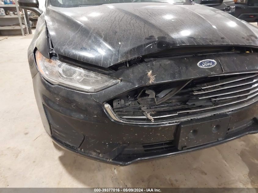 2019 Ford Fusion Se VIN: 3FA6P0T9XKR223994 Lot: 39377016