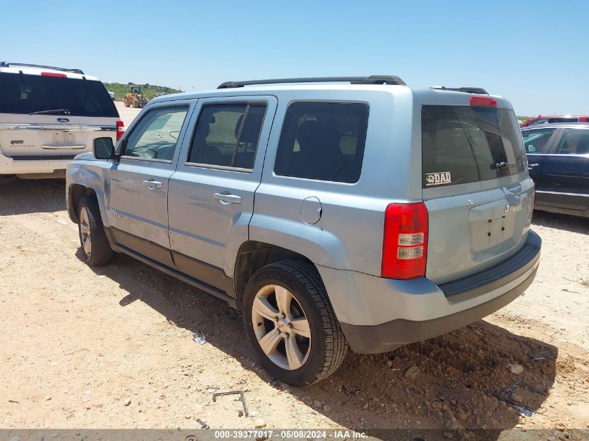 2013 Jeep Patriot Latitude VIN: 1C4NJPFB2DD174722 Lot: 39377017