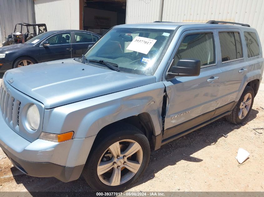 2013 Jeep Patriot Latitude VIN: 1C4NJPFB2DD174722 Lot: 39377017