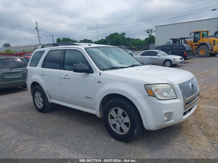 2008 Mercury Mariner V6 VIN: 4M2CU81128KJ20819 Lot: 39377019