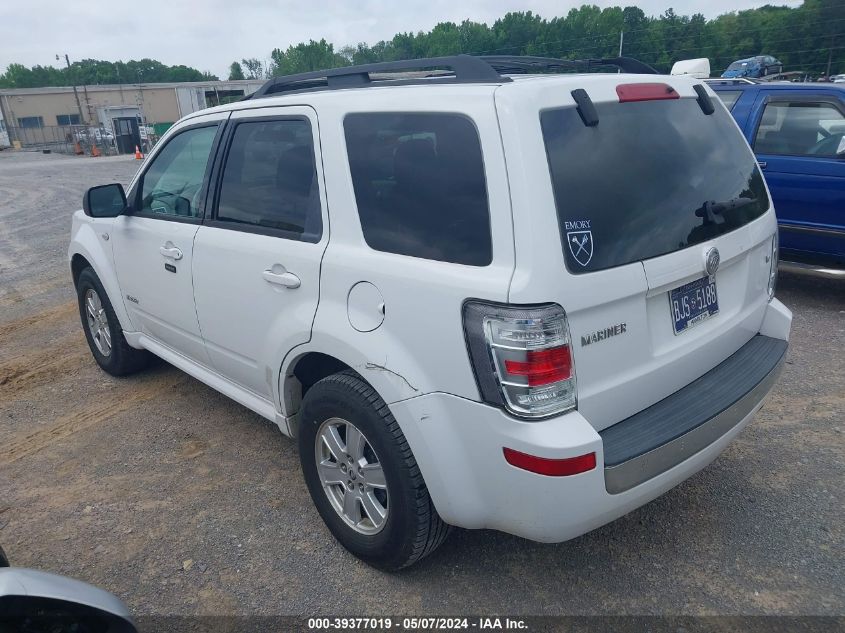 2008 Mercury Mariner V6 VIN: 4M2CU81128KJ20819 Lot: 39377019