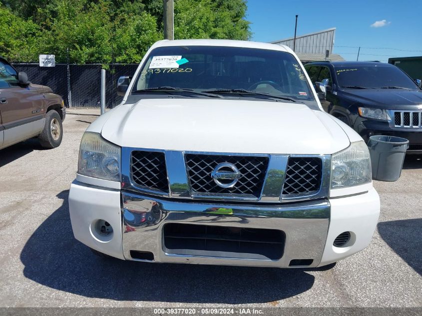 2004 Nissan Titan Se VIN: 1N6AA06A64N590874 Lot: 39377020