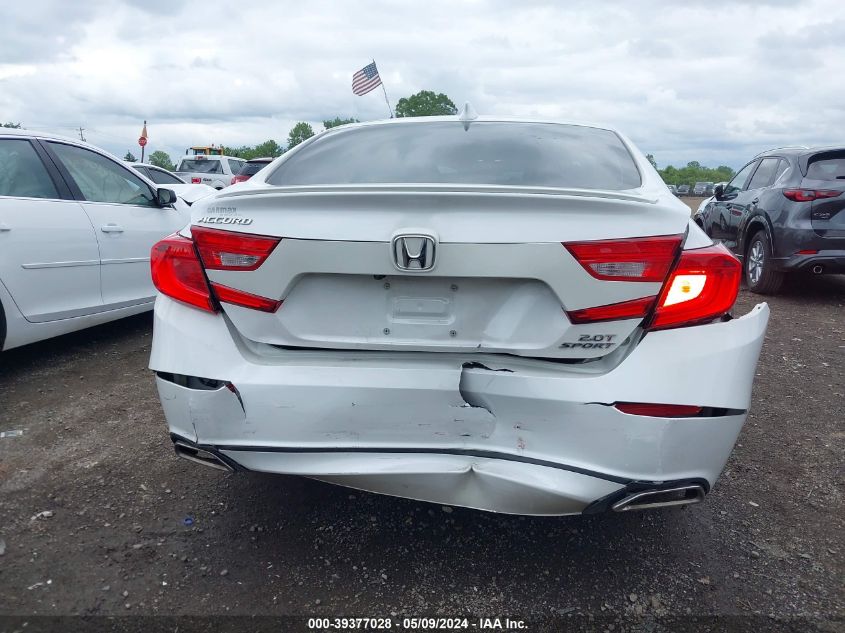 2018 Honda Accord Sport 2.0T VIN: 1HGCV2F31JA024509 Lot: 39377028