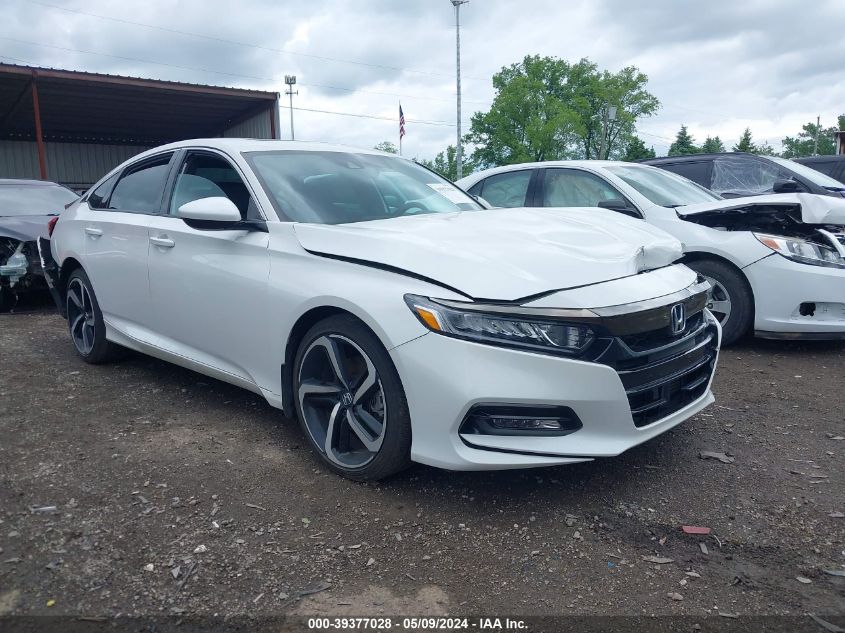 2018 Honda Accord Sport 2.0T VIN: 1HGCV2F31JA024509 Lot: 39377028