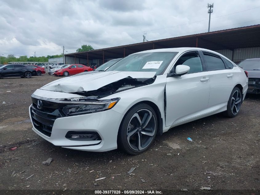 2018 Honda Accord Sport 2.0T VIN: 1HGCV2F31JA024509 Lot: 39377028