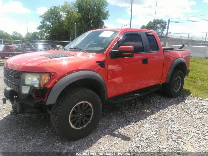 2010 Ford F-150 Svt Raptor VIN: 1FTEX1EV3AFB62845 Lot: 39377055