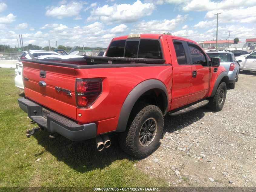 2010 Ford F-150 Svt Raptor VIN: 1FTEX1EV3AFB62845 Lot: 39377055