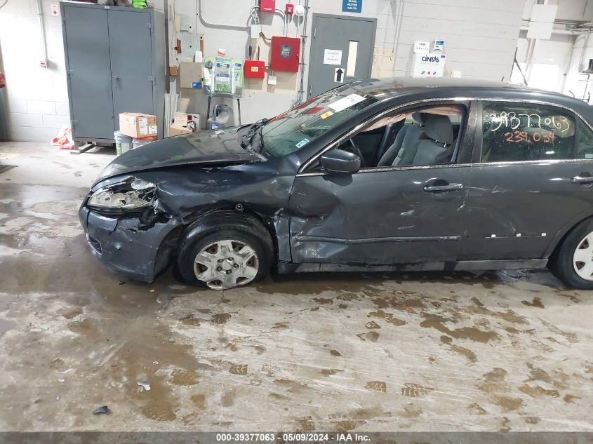 2006 Honda Accord 2.4 Lx VIN: 1HGCM56406A128445 Lot: 39377063