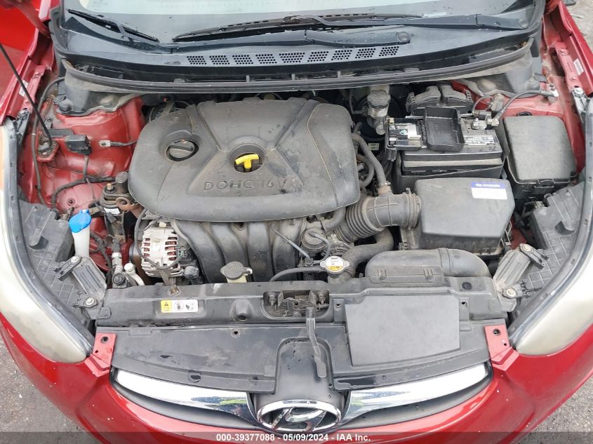 2012 Hyundai Elantra Gls (Ulsan Plant) VIN: KMHDH4AE8CU384503 Lot: 39377088