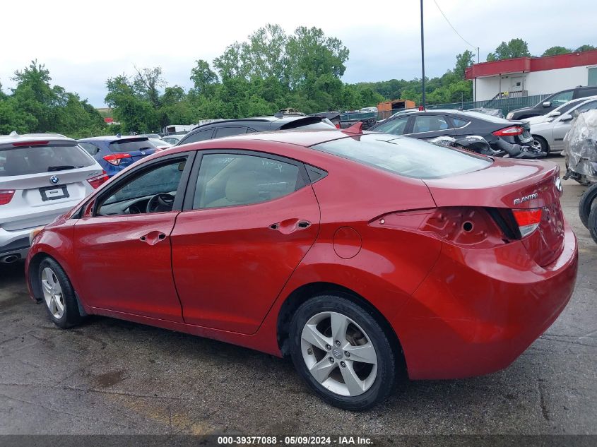 2012 Hyundai Elantra Gls (Ulsan Plant) VIN: KMHDH4AE8CU384503 Lot: 39377088