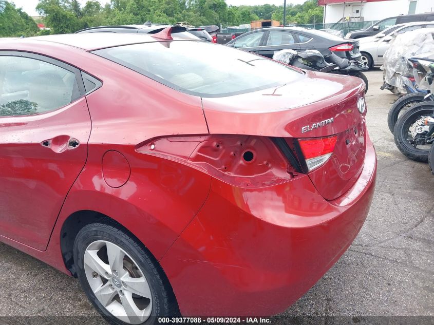 2012 Hyundai Elantra Gls (Ulsan Plant) VIN: KMHDH4AE8CU384503 Lot: 39377088