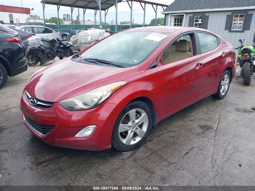 2012 Hyundai Elantra Gls (Ulsan Plant) VIN: KMHDH4AE8CU384503 Lot: 39377088