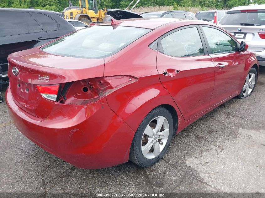 2012 Hyundai Elantra Gls (Ulsan Plant) VIN: KMHDH4AE8CU384503 Lot: 39377088