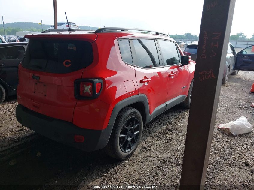 2020 Jeep Renegade Altitude Fwd VIN: ZACNJABB3LPM04624 Lot: 39377090