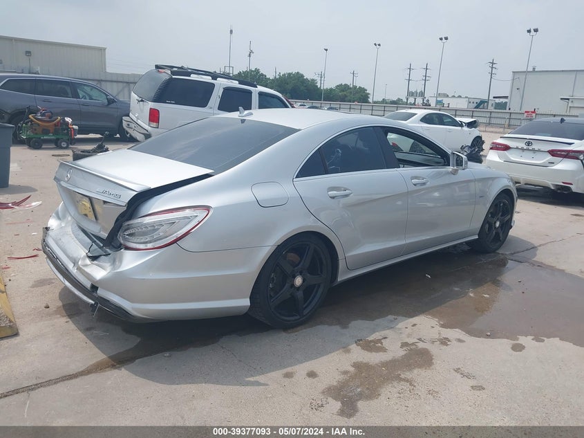 2012 Mercedes-Benz Cls 550 VIN: WDDLJ7DB5CA054817 Lot: 39377093