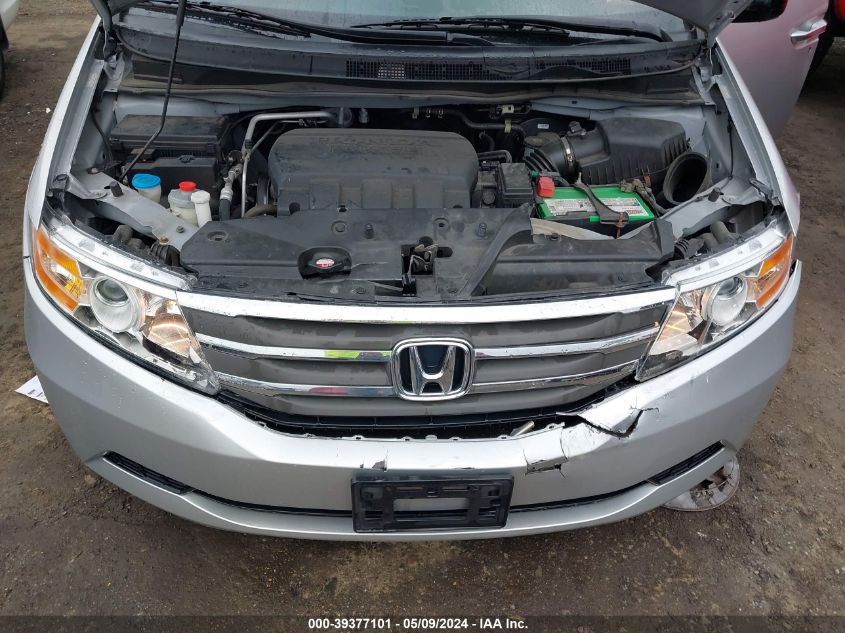 2012 Honda Odyssey Ex-L VIN: 5FNRL5H69CB047523 Lot: 39377101