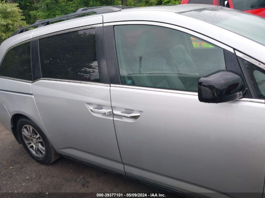 2012 Honda Odyssey Ex-L VIN: 5FNRL5H69CB047523 Lot: 39377101