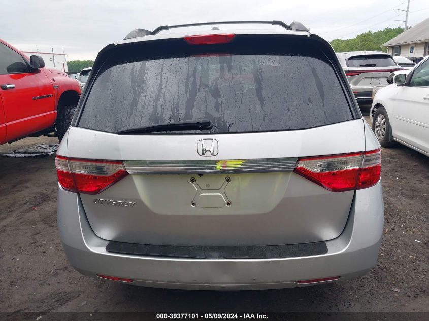 2012 Honda Odyssey Ex-L VIN: 5FNRL5H69CB047523 Lot: 39377101