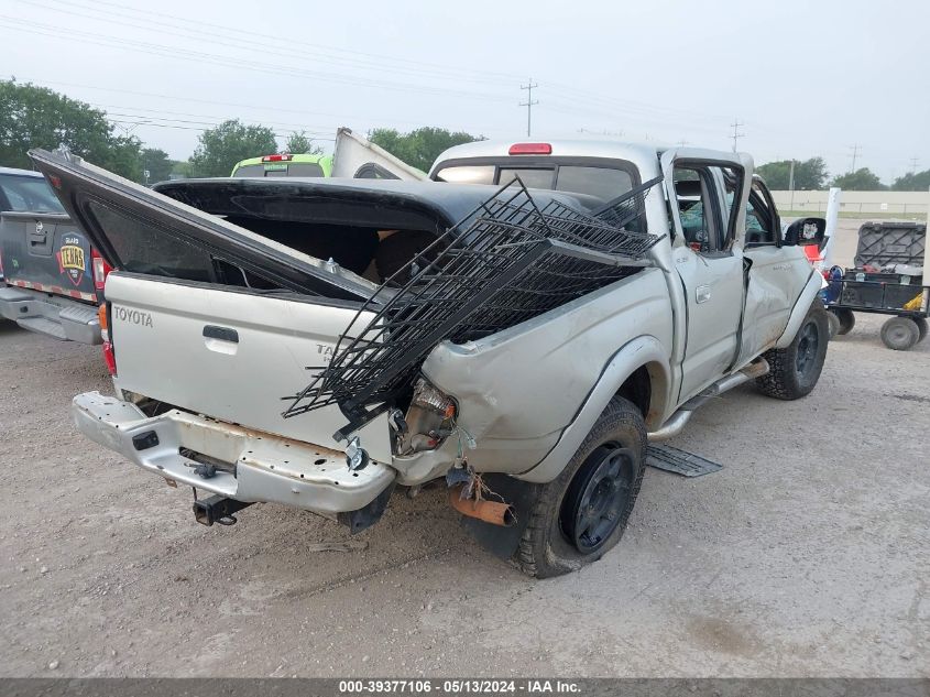 2004 Toyota Tacoma Prerunner V6 VIN: 5TEGN92N74Z391876 Lot: 39377106