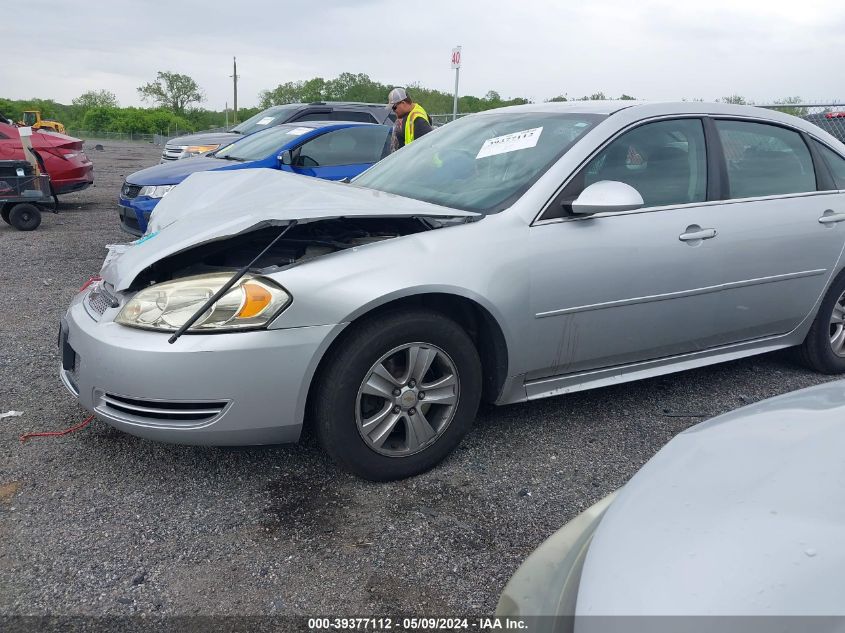 2014 Chevrolet Impala Limited Ls VIN: 2G1WA5E34E1121528 Lot: 39377112